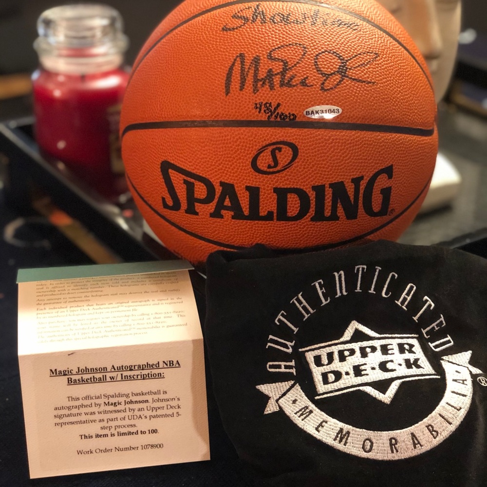 Limited edition Magic Johnson upperdeck 1/100